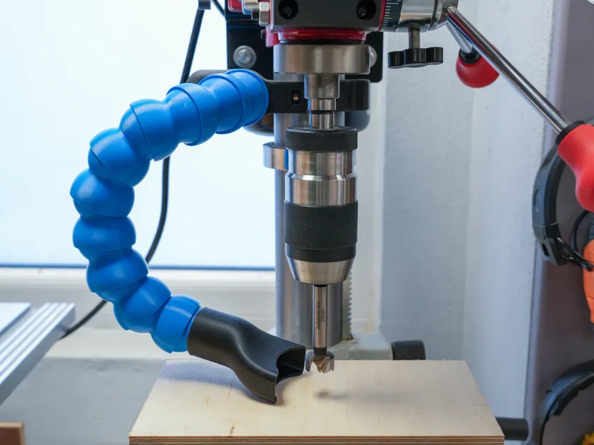 Ống Hút Bụi Linh Hoạt Cho Máy Khoan Bàn - Image 5