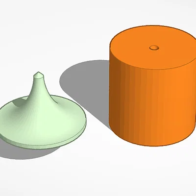 Con quay Spinning Top kèm đế