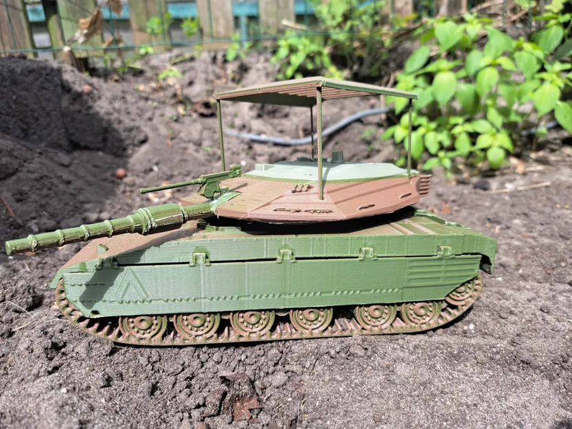 Mô hình xe tăng Merkava Mk4 - Image 4