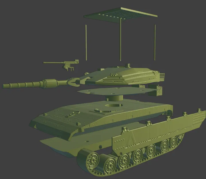 Mô hình xe tăng Merkava Mk4 - Image 10