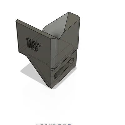 Đồ gá/Cữ mài mũi khoan góc 118° - Drill Sharpening Jig