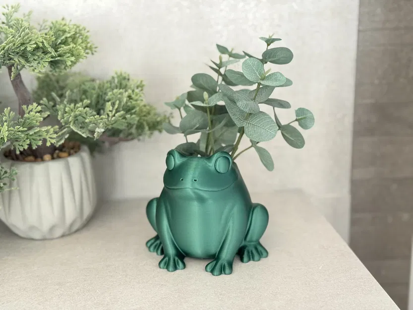 Froggy Planter – Chậu cây hình chú ếch xinh xắn - Image 1