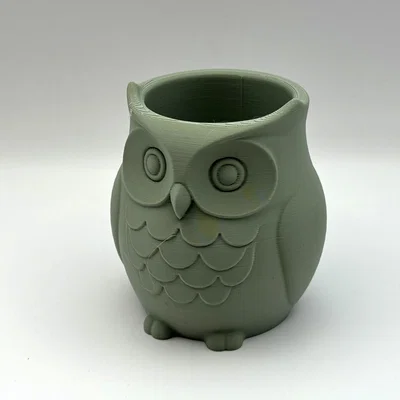 Chậu cây hình Cú Thông Thái (Wise Owl Planter)