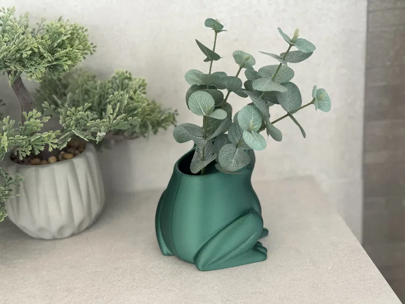 Froggy Planter – Chậu cây hình chú ếch xinh xắn - Image 6