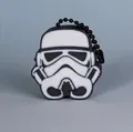 Móc khóa Fidget Clicker - Hình mũ Stormtrooper - Thumbnail 4