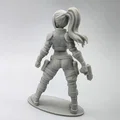 Mô hình Nữ lính đánh thuê - Thumbnail 2