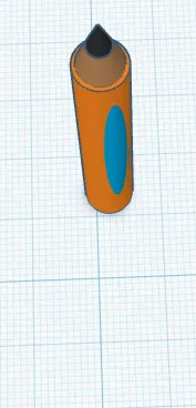 Mô hình bút chì 3D trang trí và đồ chơi mini thú vị - Image 1