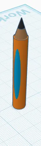 Mô hình bút chì 3D trang trí và đồ chơi mini thú vị - Image 2