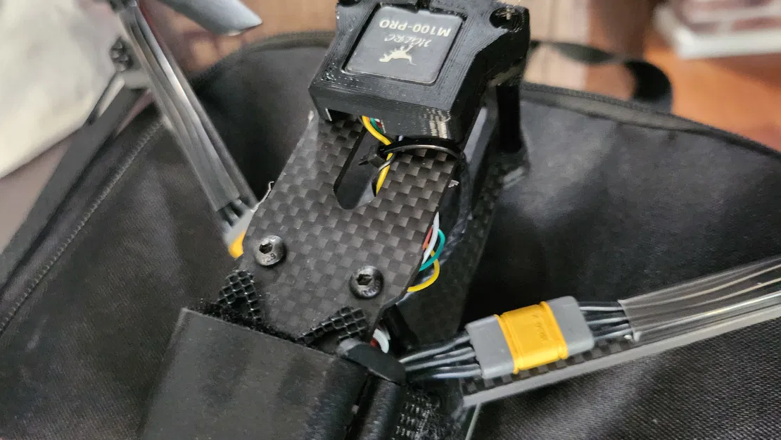 Đế gắn GPS HGLRC M100 Pro cho khung drone FPV Mark4 10 inch - Image 2