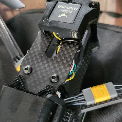 Đế gắn GPS HGLRC M100 Pro cho khung drone FPV Mark4 10 inch