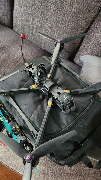 Đế gắn GPS HGLRC M100 Pro cho khung drone FPV Mark4 10 inch - Image 3