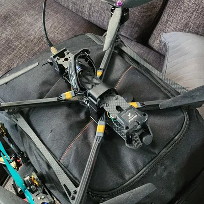 Đế gắn GPS HGLRC M100 Pro cho khung drone FPV Mark4 10 inch