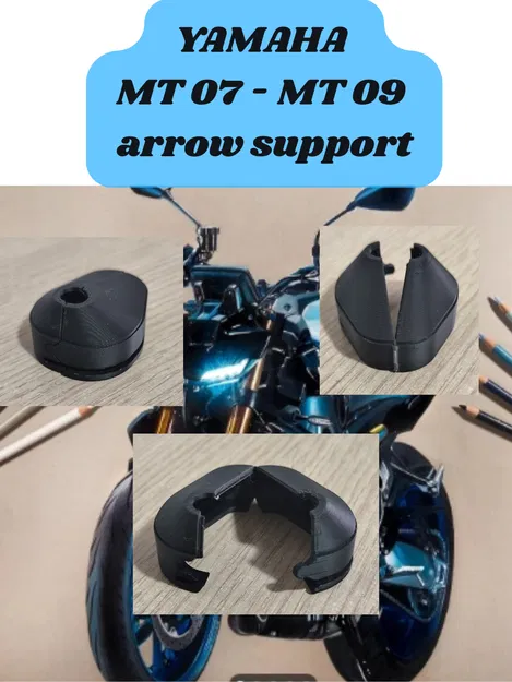 Bộ Ngàm Chuyển Xi-Nhan Cho Yamaha MT (Yamaha MT Gauge Adapters) - Image 1