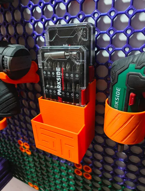 Khay gắn bảng Multiboard cho hộp mũi khoan và đầu vít Parkside - Image 1