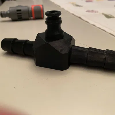 Đầu nối chữ T cho khớp nối Gardena / ống nước đường kính trong 20 mm