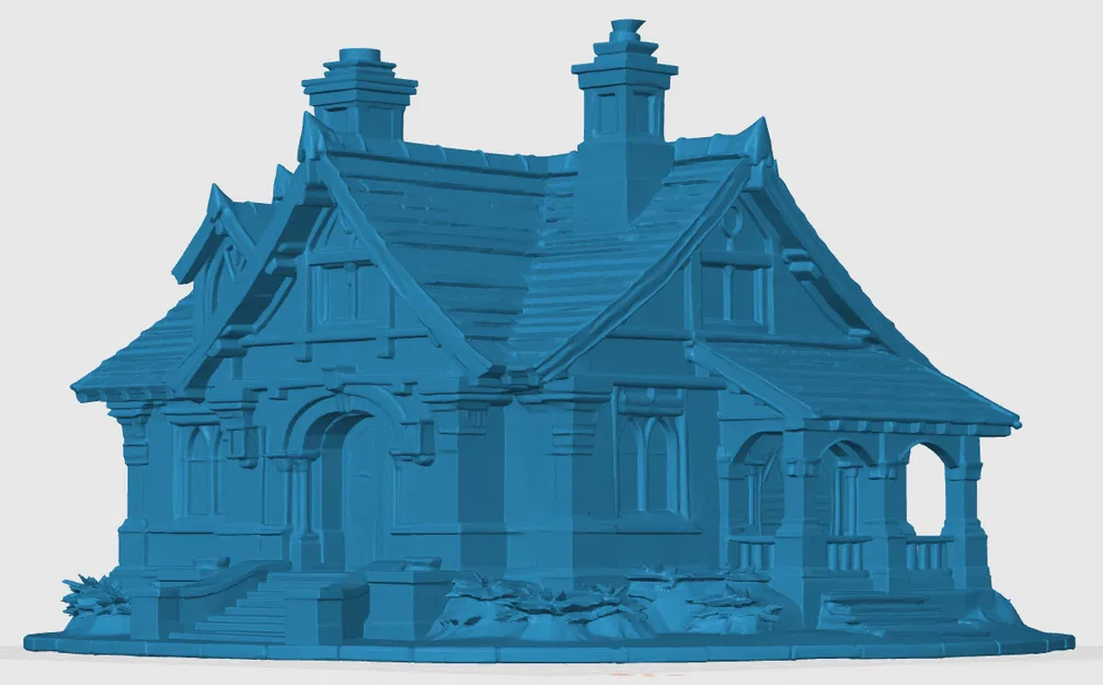 Mô hình Nhà Dân - Phụ kiện cho mô hình thị trấn - Image 2