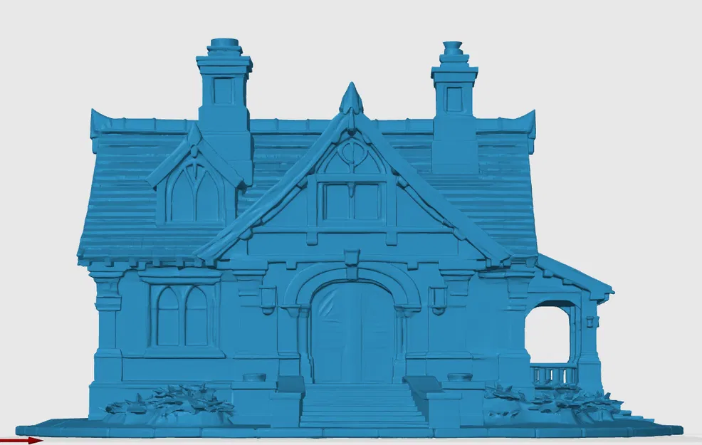 Mô hình Nhà Dân - Phụ kiện cho mô hình thị trấn - Image 3