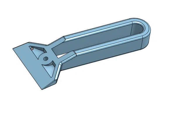 Dụng cụ cạo bàn in 3D tiết kiệm nhựa (chỉ 23 gram) - Image 2