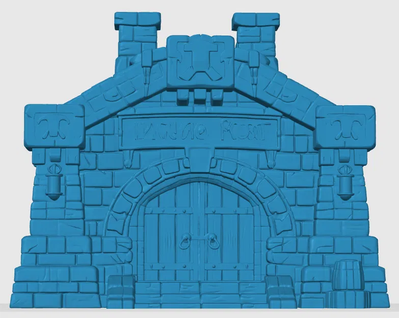 Trạm Giao Thương Người Lùn - Mô Hình Trang Trí Thị Trấn - Image 3