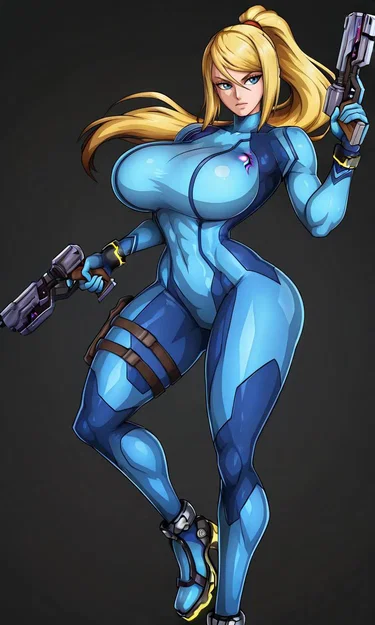 Mô hình 3D Samus Aran - Nhân vật chiến binh không gian độc đáo - Image 2