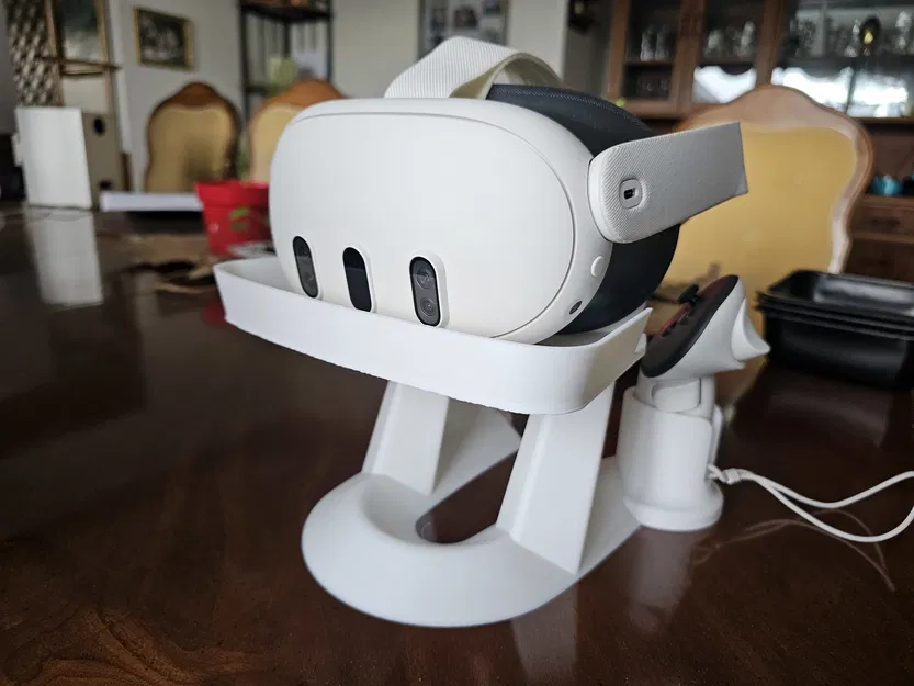 Đế dựng Meta Quest 3 in 3D gọn gàng, chắc chắn - Image 1