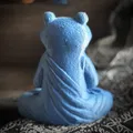 Mô hình chú Ếch Ngồi Thiền - Thumbnail 4