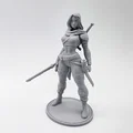Mô hình Nữ Kiếm Sĩ (Female Swordmaster) - Thumbnail 1