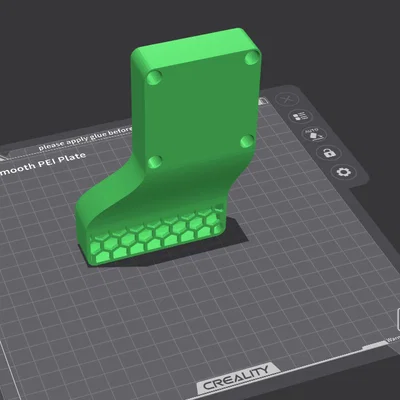 Ống che quạt phía sau cho Creality K1C & K1 - Phiên bản CẢI TIẾN