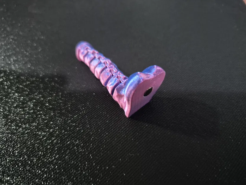 Mô hình dương vật khớp nối có lỗ gắn nam châm - Image 1