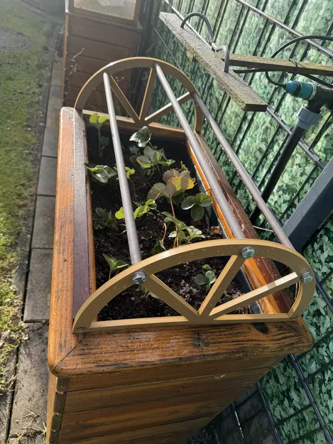 Bộ khung 3D tự làm cho luống cây Hochbeet (Hochbeet Rahmen) - Image 2