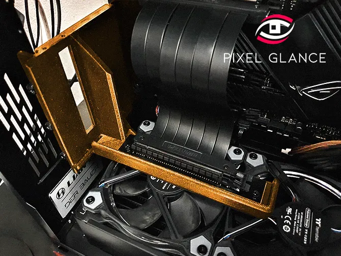 Giá đỡ GPU dọc cho vỏ case Lian-Li O11DXL-X (Watercooled) - Image 1