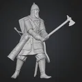 Mô hình Chiến binh Nga thế kỷ XIV (Russian Warrior) - Thumbnail 1