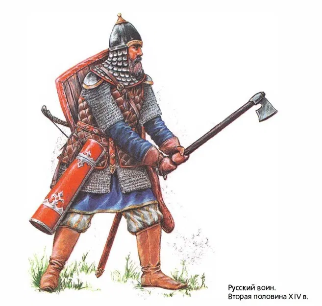 Mô hình Chiến binh Nga thế kỷ XIV (Russian Warrior) - Image 2