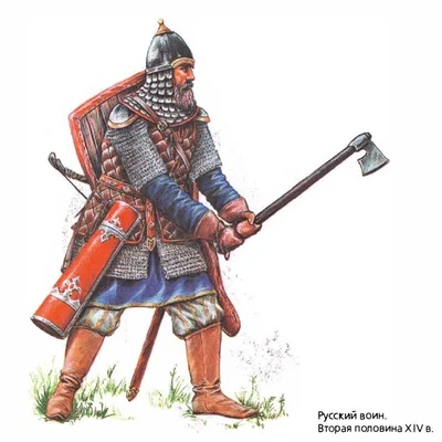 Mô hình Chiến binh Nga thế kỷ XIV (Russian Warrior)