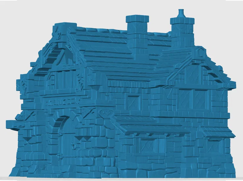 Quán rượu người lùn (Dwarven Tavern), phụ kiện trang trí thị trấn - Image 2