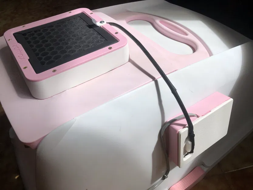 Hệ Thống Lọc Khí Tự Động Cho Khay Vệ Sinh Mèo - Đa Năng, Tùy Biến - Image 2