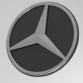 Logo Mercedes Sprinter gắn cửa sau in 3D chất lượng cao - Thumbnail 2
