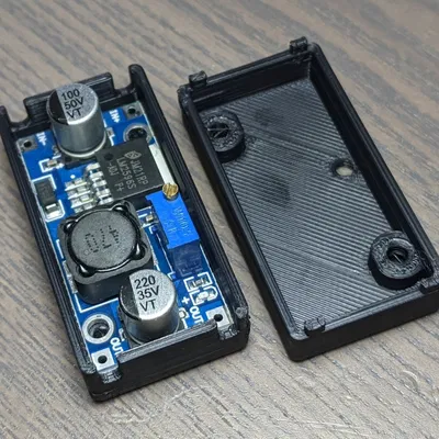 Vỏ hộp bảo vệ module hạ áp LM2596 in 3D cực gọn