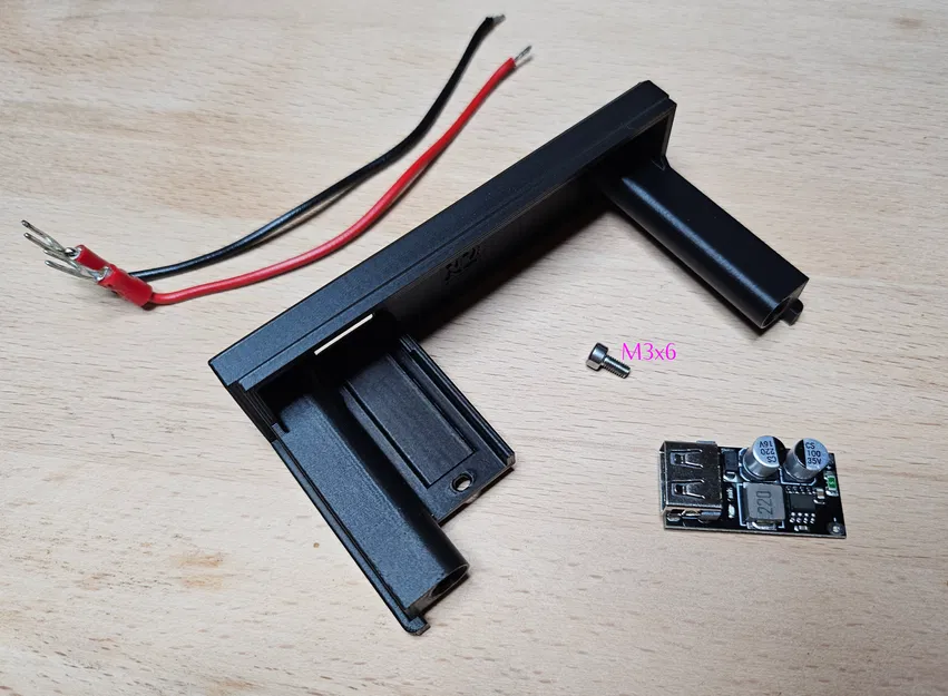 Prusa XL - Cổng cấp nguồn USB ngoài - Nắp đậy PSU - Image 3