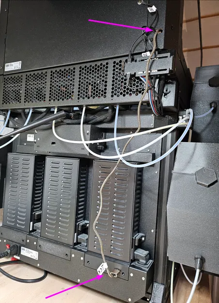 Prusa XL - Cổng cấp nguồn USB ngoài - Nắp đậy PSU - Image 9