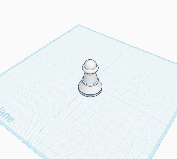 Mô hình quân cờ Tốt (Pawn) in 3D không cần support - Image 1