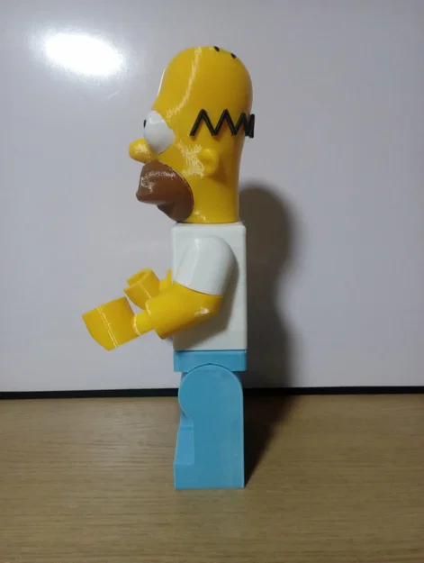 Mô hình nhân vật Homer Simpson 3D - Phiên bản minifig khổng lồ - Image 2