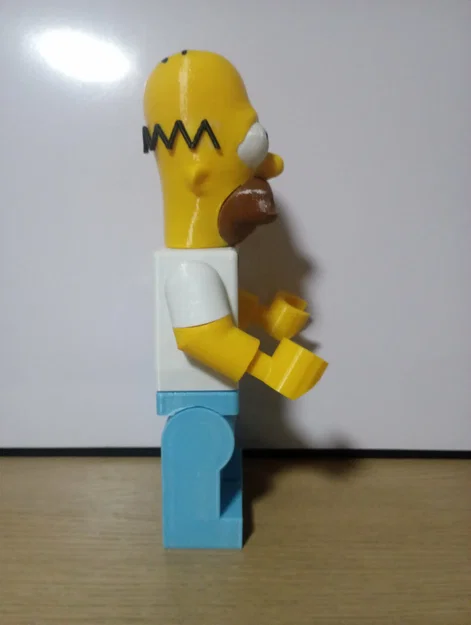 Mô hình nhân vật Homer Simpson 3D - Phiên bản minifig khổng lồ - Image 4