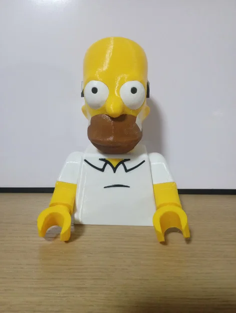 Mô hình nhân vật Homer Simpson 3D - Phiên bản minifig khổng lồ - Image 5