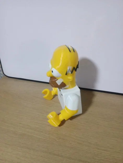Mô hình nhân vật Homer Simpson 3D - Phiên bản minifig khổng lồ - Image 7