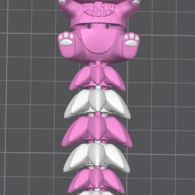 Mô hình chú cáo nhỏ có đuôi cử động linh hoạt in 3D