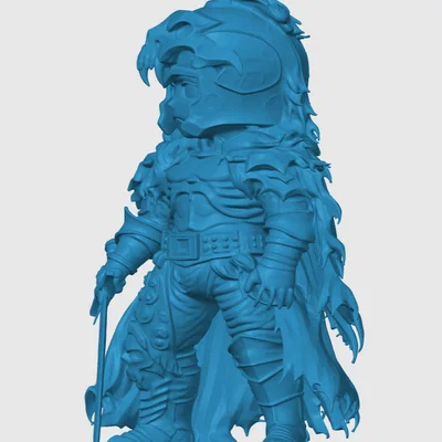 Mô hình The Kurgan phong cách Chibi ấn tượng dành cho fan Highlander