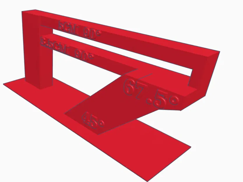 Mô hình kiểm tra khả năng in 3D Overhang và Bridging - Image 1