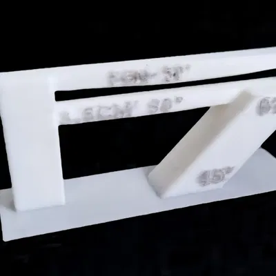 Mô hình kiểm tra khả năng in 3D Overhang và Bridging