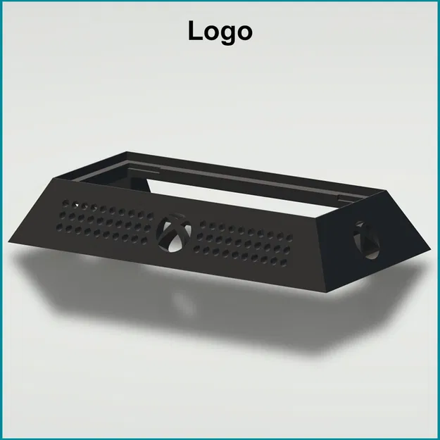 Chân đế Xbox Series S kèm khe gắn ổ cứng 2.5" - Mẫu lỗ tròn - Image 2